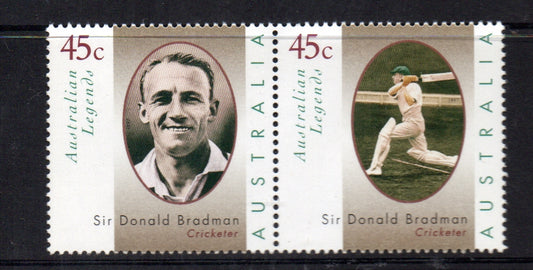 Sg#1663a Scott#1576a Sir Donald Bradman