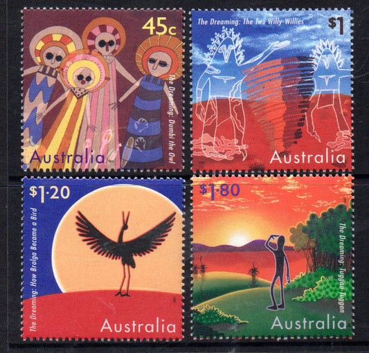 Sg#1704-07 Scott#1608-11 Aboriginal Dreaming